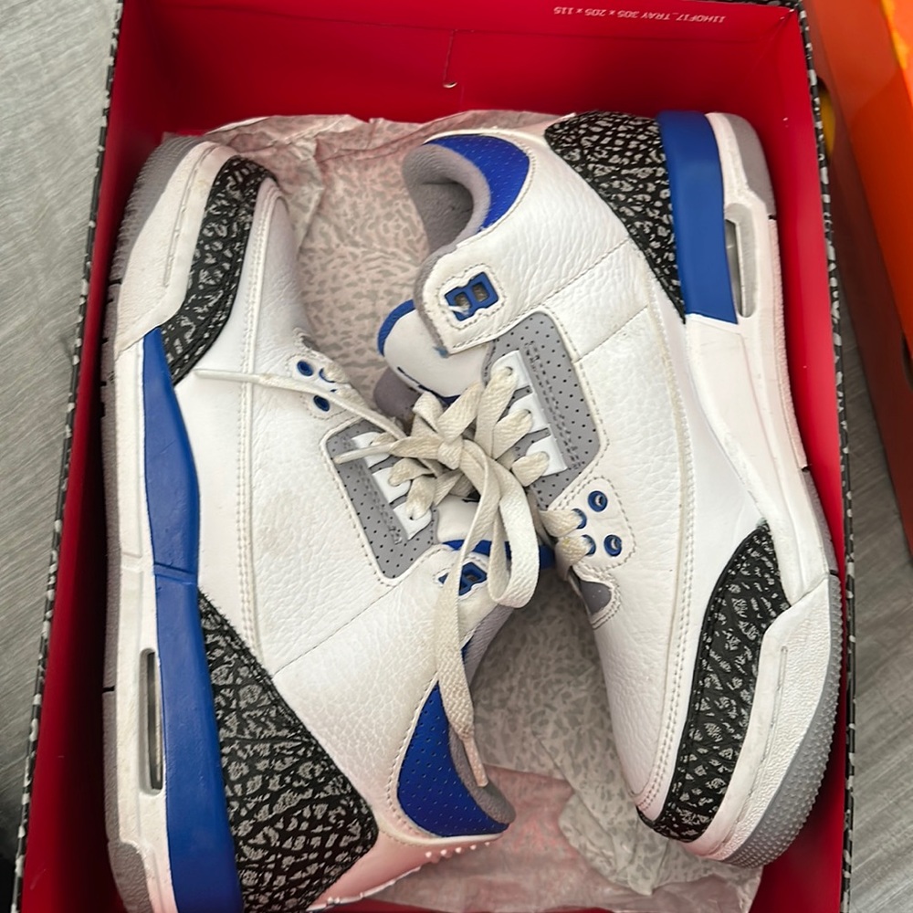 jordan 3 racer blue